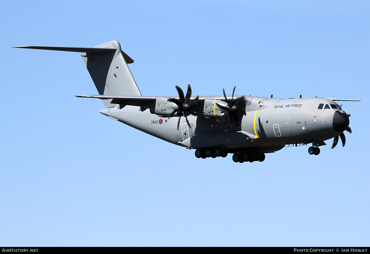 Aircraft Photo of ZM412 | Airbus A400M Atlas C1 | UK - Air Force | AirHistory.net #157127