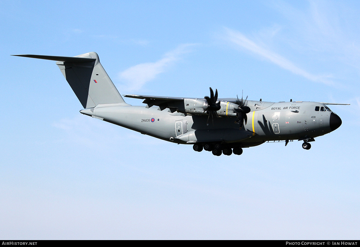 Aircraft Photo of ZM408 | Airbus A400M Atlas C1 | UK - Air Force | AirHistory.net #157131