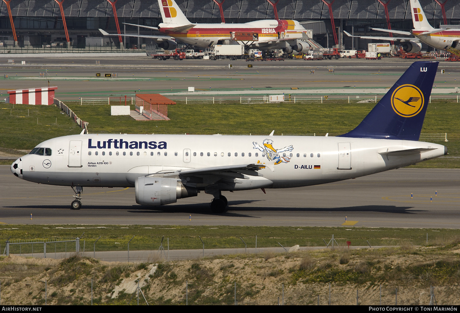 Aircraft Photo of D-AILU | Airbus A319-114 | Lufthansa | AirHistory.net #157159