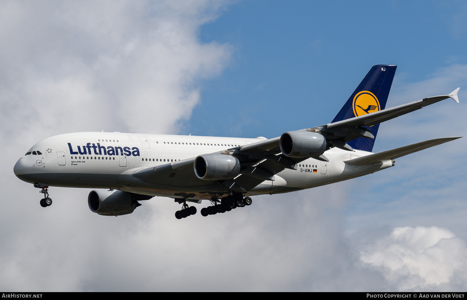 Aircraft Photo of D-AIMJ | Airbus A380-841 | Lufthansa | AirHistory.net #157162