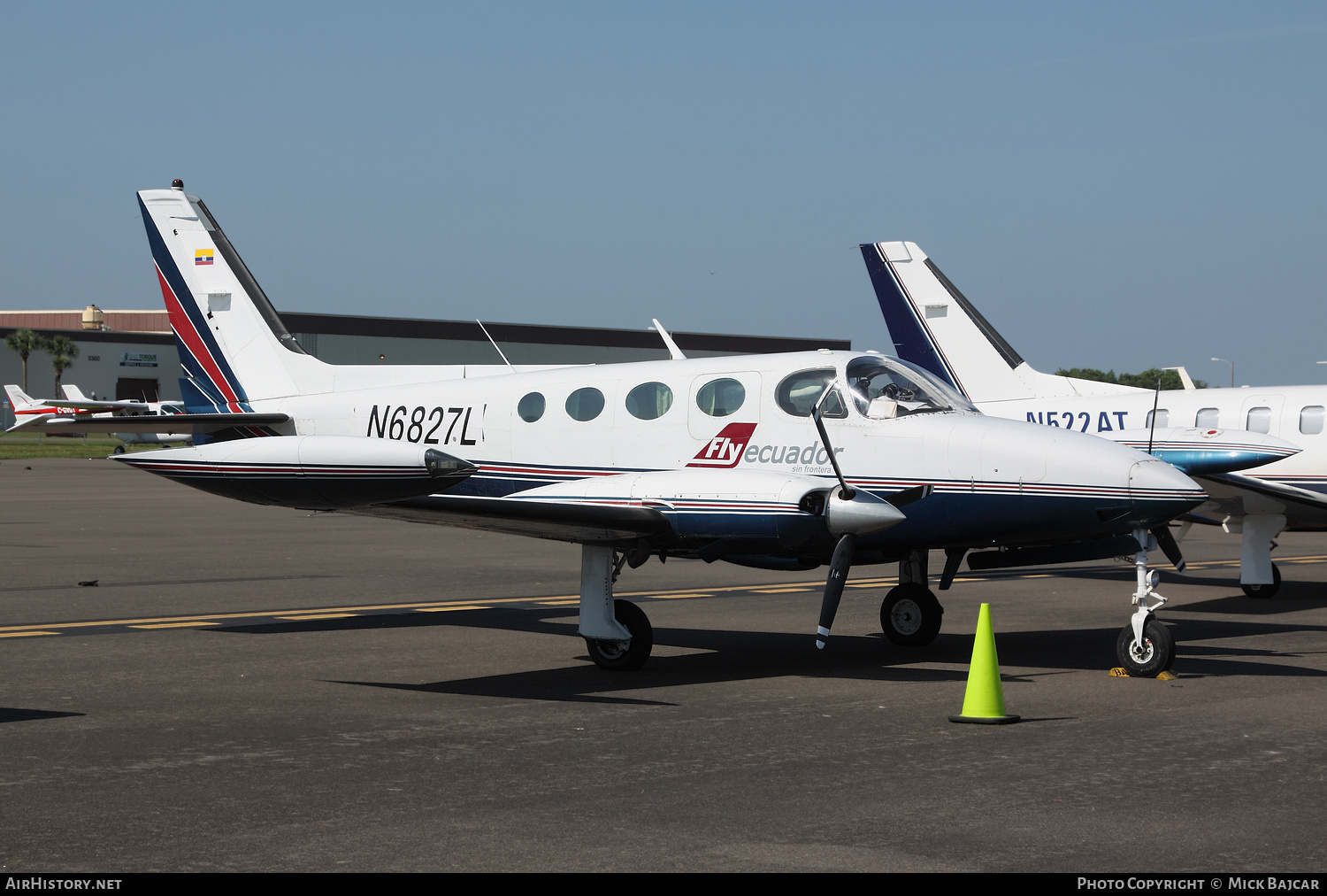 Aircraft Photo of N6827L | Cessna 340A | Fly Ecuador | AirHistory.net #157165