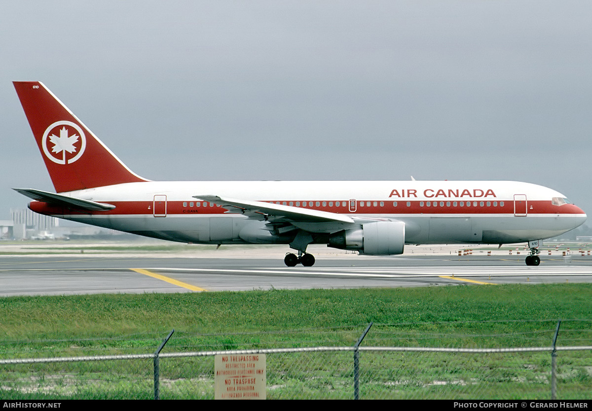Aircraft Photo of C-GAVA | Boeing 767-233 | Air Canada | AirHistory.net #157168