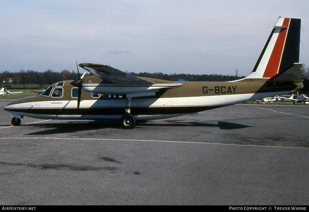 Aircraft Photo of G-BCAY | Rockwell 685 Commander | AirHistory.net #157170