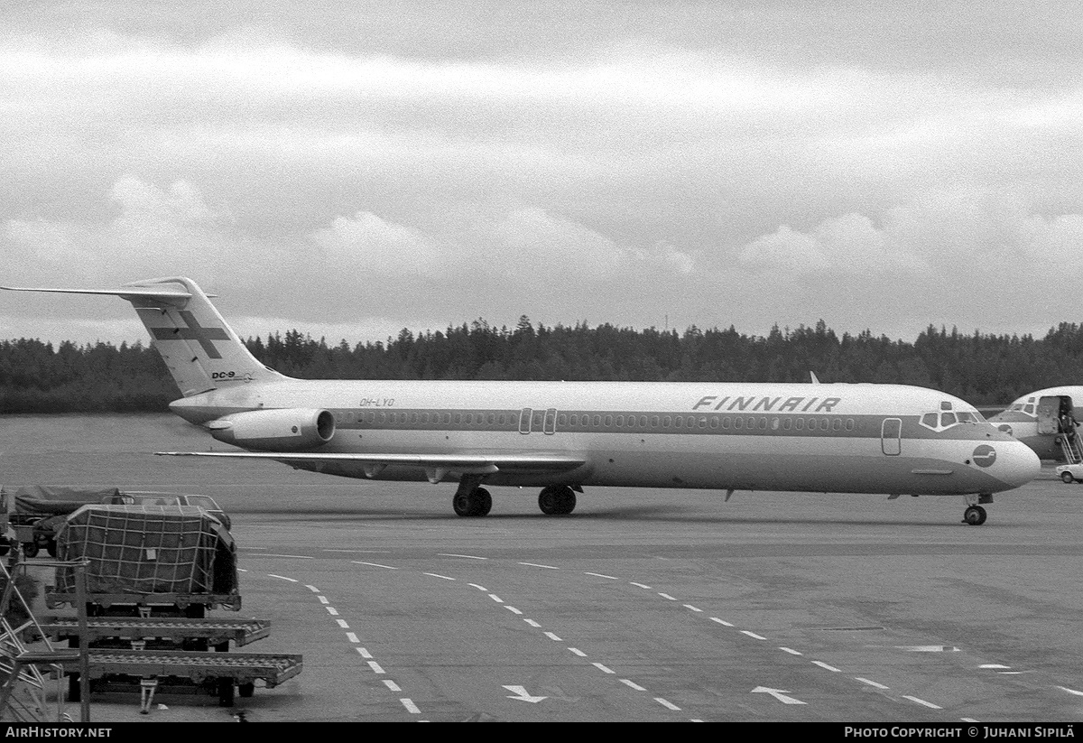 Aircraft Photo of OH-LYO | McDonnell Douglas DC-9-51 | Finnair | AirHistory.net #157174