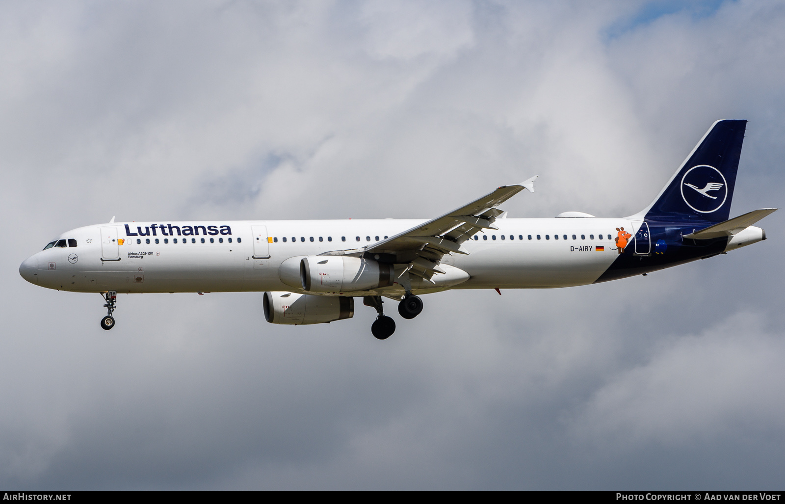 Aircraft Photo of D-AIRY | Airbus A321-131 | Lufthansa | AirHistory.net #157185