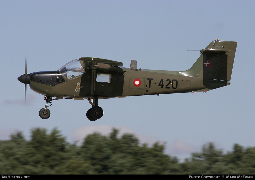 Aircraft Photo of T-420 | Saab T-17 Supporter | Denmark - Air Force | AirHistory.net #157188
