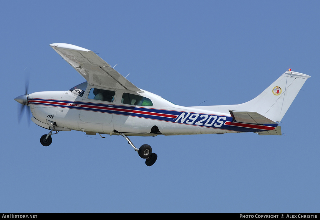 Aircraft Photo of N92DS | Cessna T210L Turbo Centurion | AirHistory.net #157234