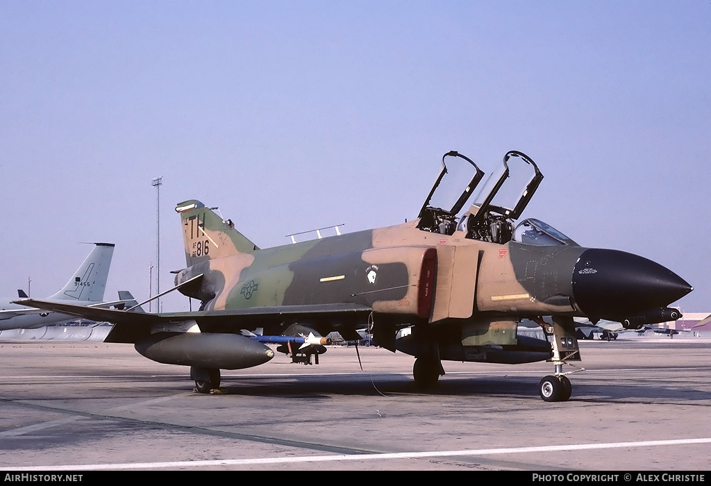 Aircraft Photo of 66-8816 / AF66-816 | McDonnell Douglas F-4D Phantom II | USA - Air Force | AirHistory.net #157240