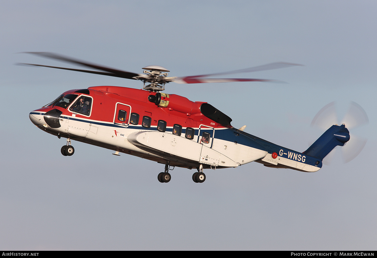 Aircraft Photo of G-WNSG | Sikorsky S-92A | CHC Helicopters | AirHistory.net #157251