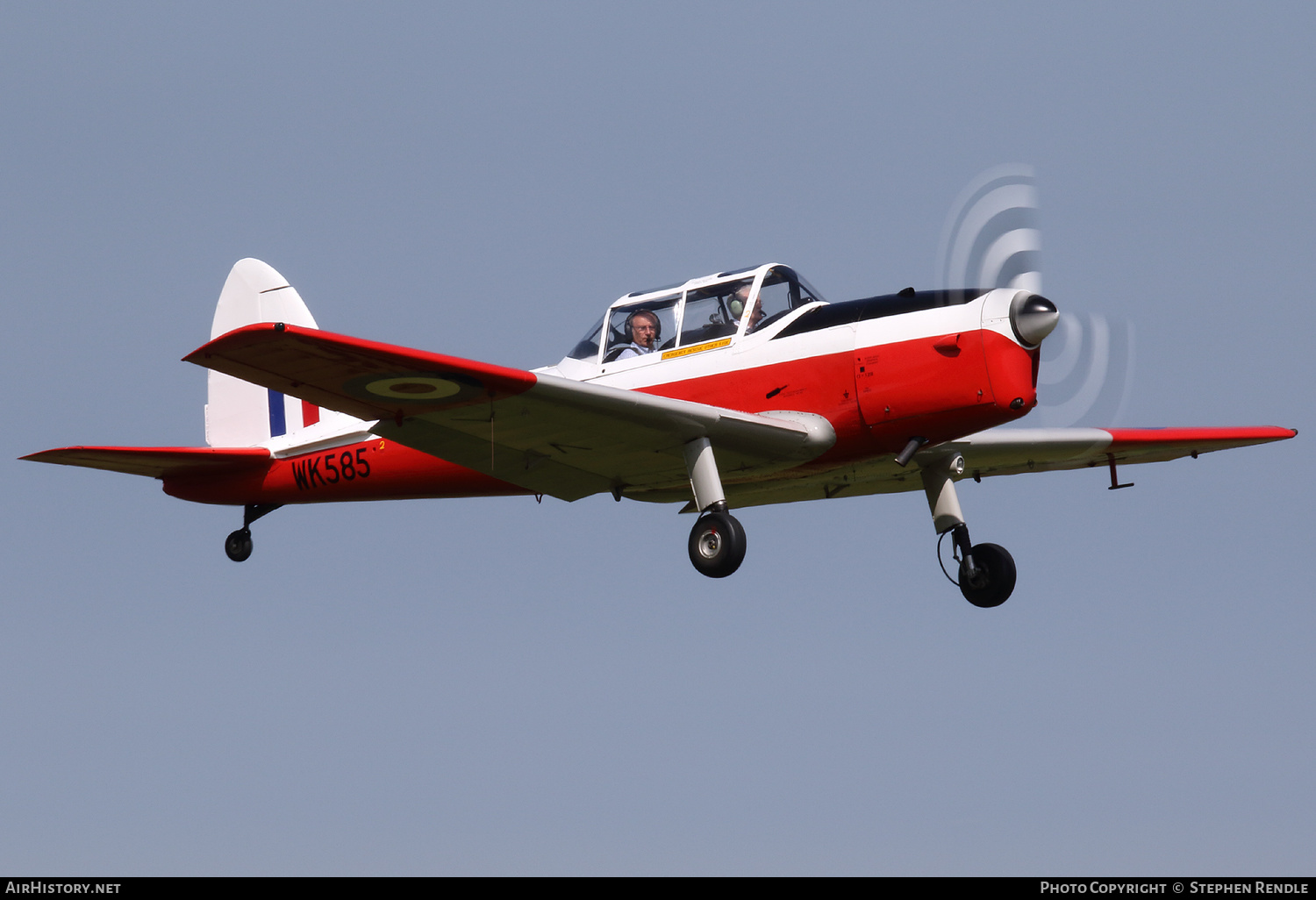 Aircraft Photo of G-BZGA / WK585 | De Havilland DHC-1 Chipmunk Mk22 | UK - Air Force | AirHistory.net #157264