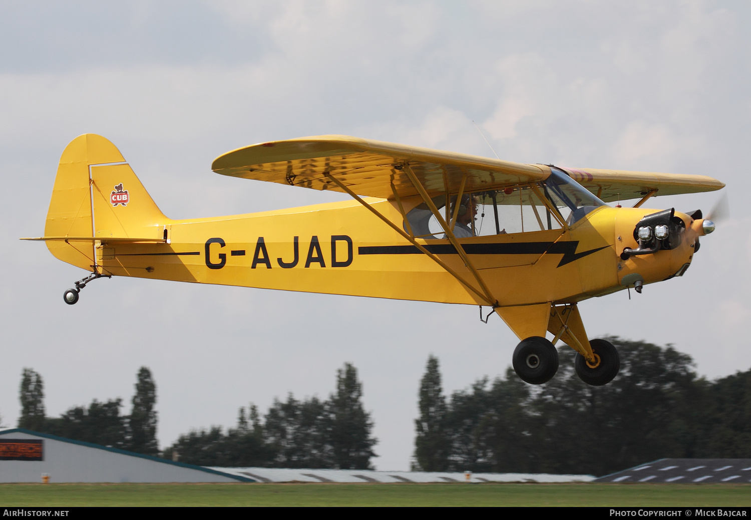 Aircraft Photo of G-AJAD | Piper J-3C-65 Cub | AirHistory.net #157267