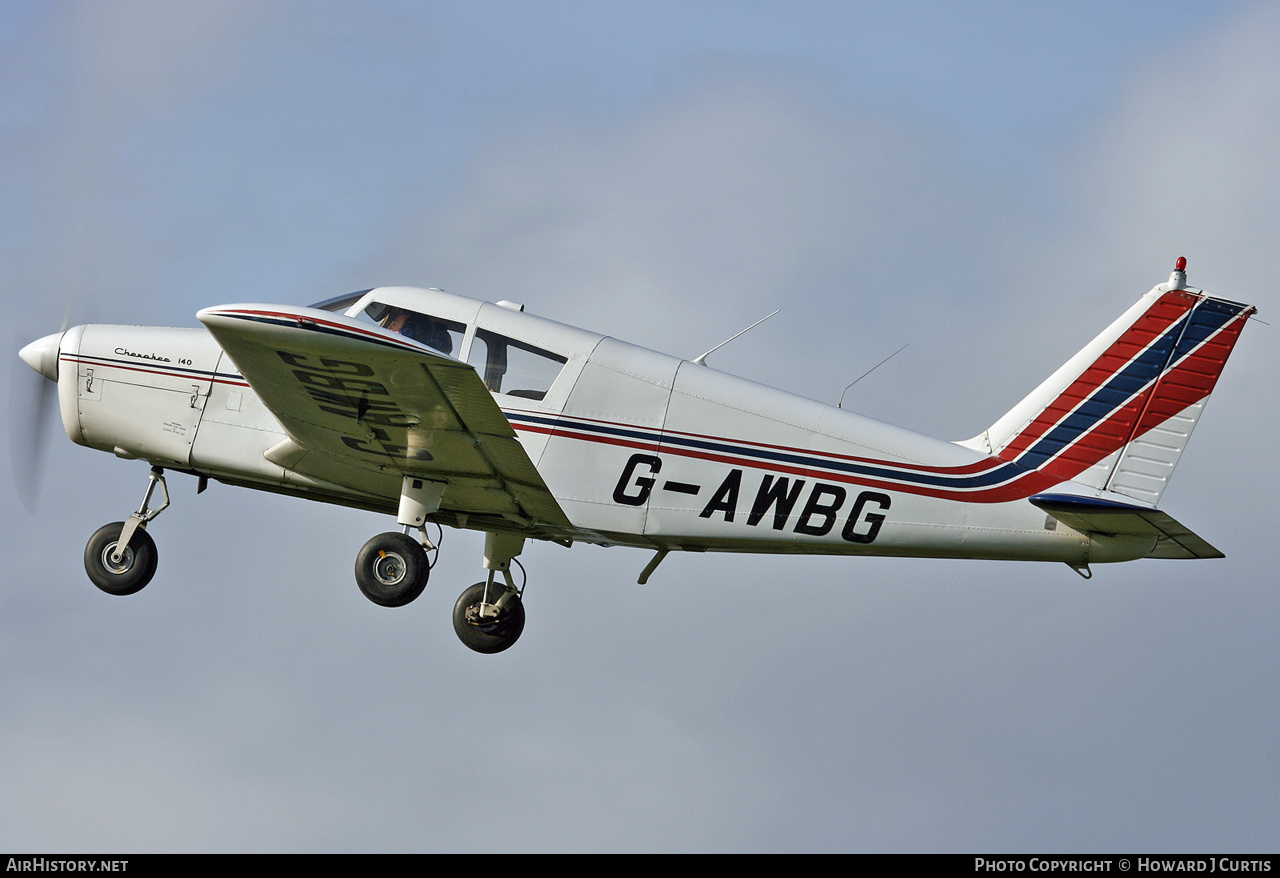 Aircraft Photo of G-AWBG | Piper PA-28-140 Cherokee | AirHistory.net #157274