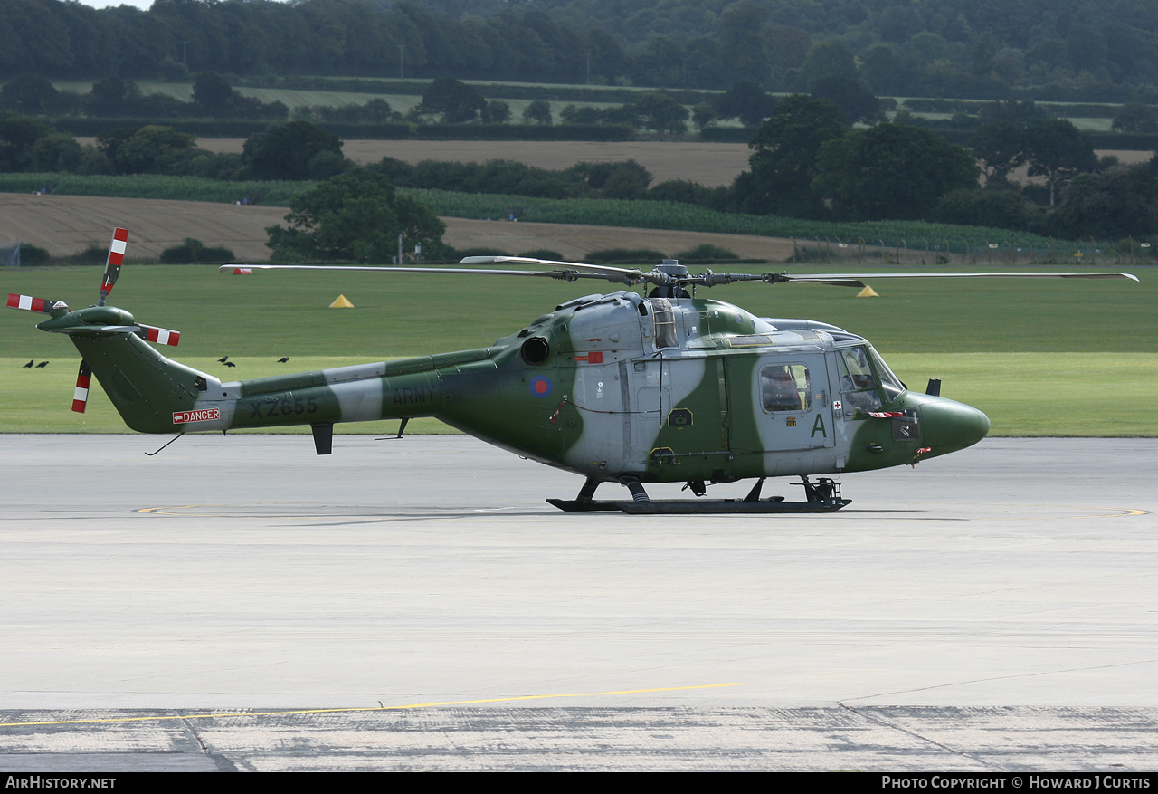 Aircraft Photo of XZ655 | Westland WG-13 Lynx AH7 | UK - Army | AirHistory.net #157275