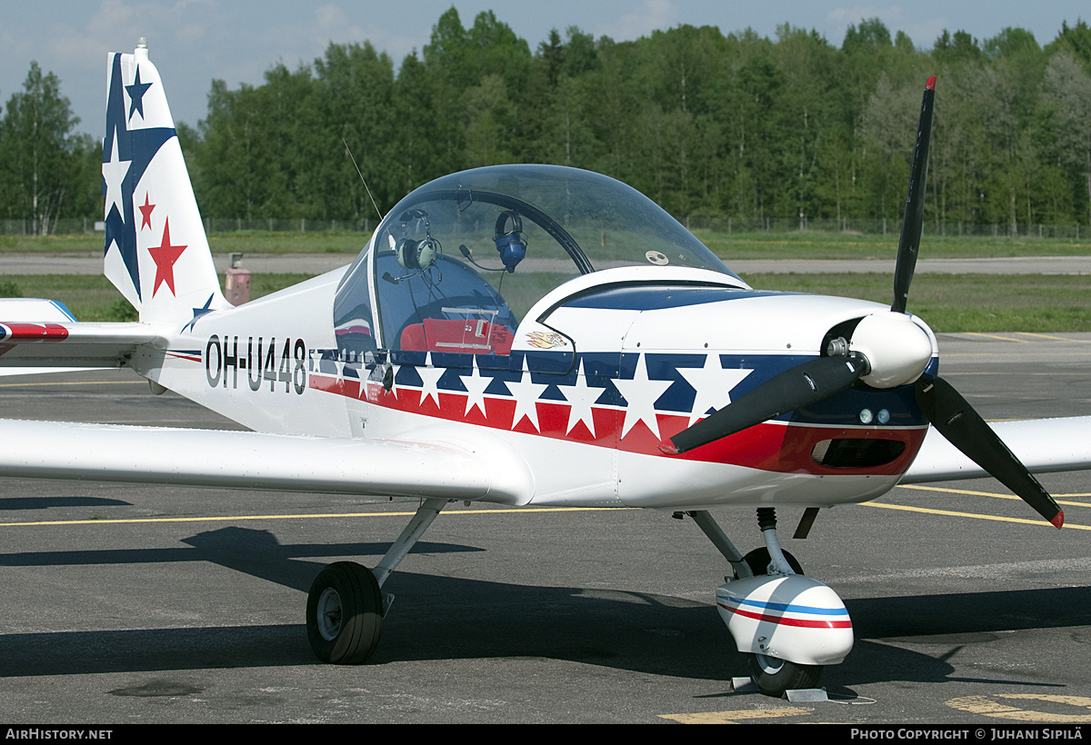 Aircraft Photo of OH-U448 | Evektor-Aerotechnik EV-97 TeamEurostar | AirHistory.net #157281