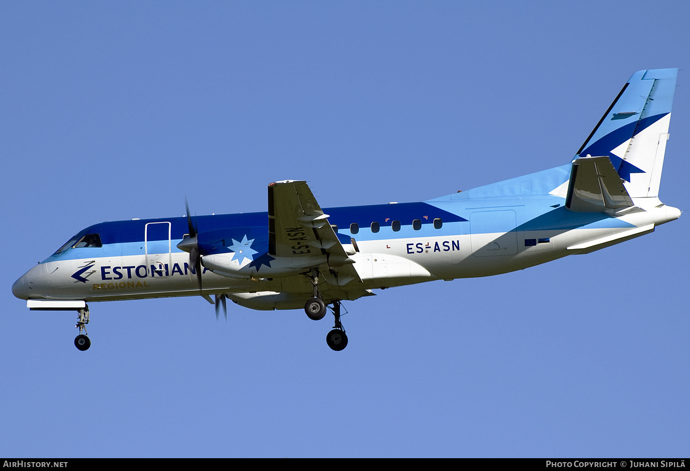 Aircraft Photo of ES-ASN | Saab 340A | Estonian Air Regional | AirHistory.net #157294