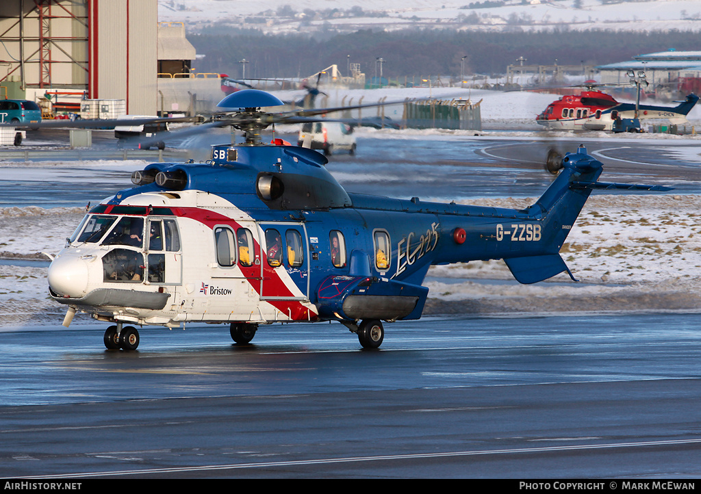 Aircraft Photo of G-ZZSB | Eurocopter EC-225LP Super Puma Mk2+ | Bristow Helicopters | AirHistory.net #157296