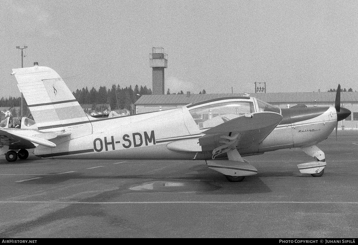 Aircraft Photo of OH-SDM | Socata MS-893A Rallye Commodore 180 | AirHistory.net #157306