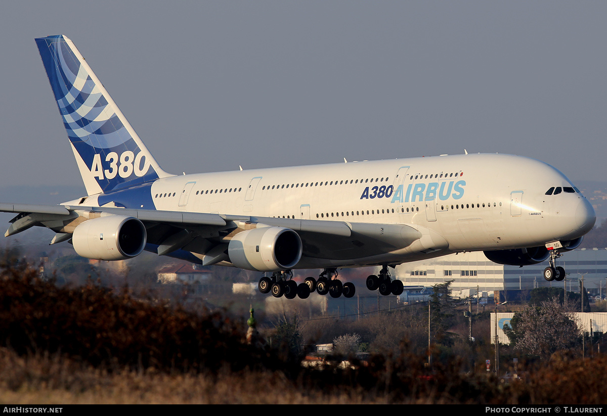 Aircraft Photo of F-WWOW | Airbus A380-841 | Airbus | AirHistory.net #157348