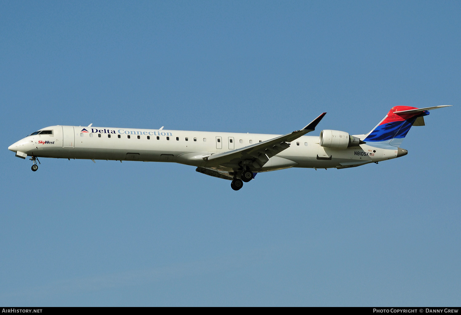 Aircraft Photo of N810SK | Bombardier CRJ-900LR (CL-600-2D24) | Delta Connection | AirHistory.net #157362