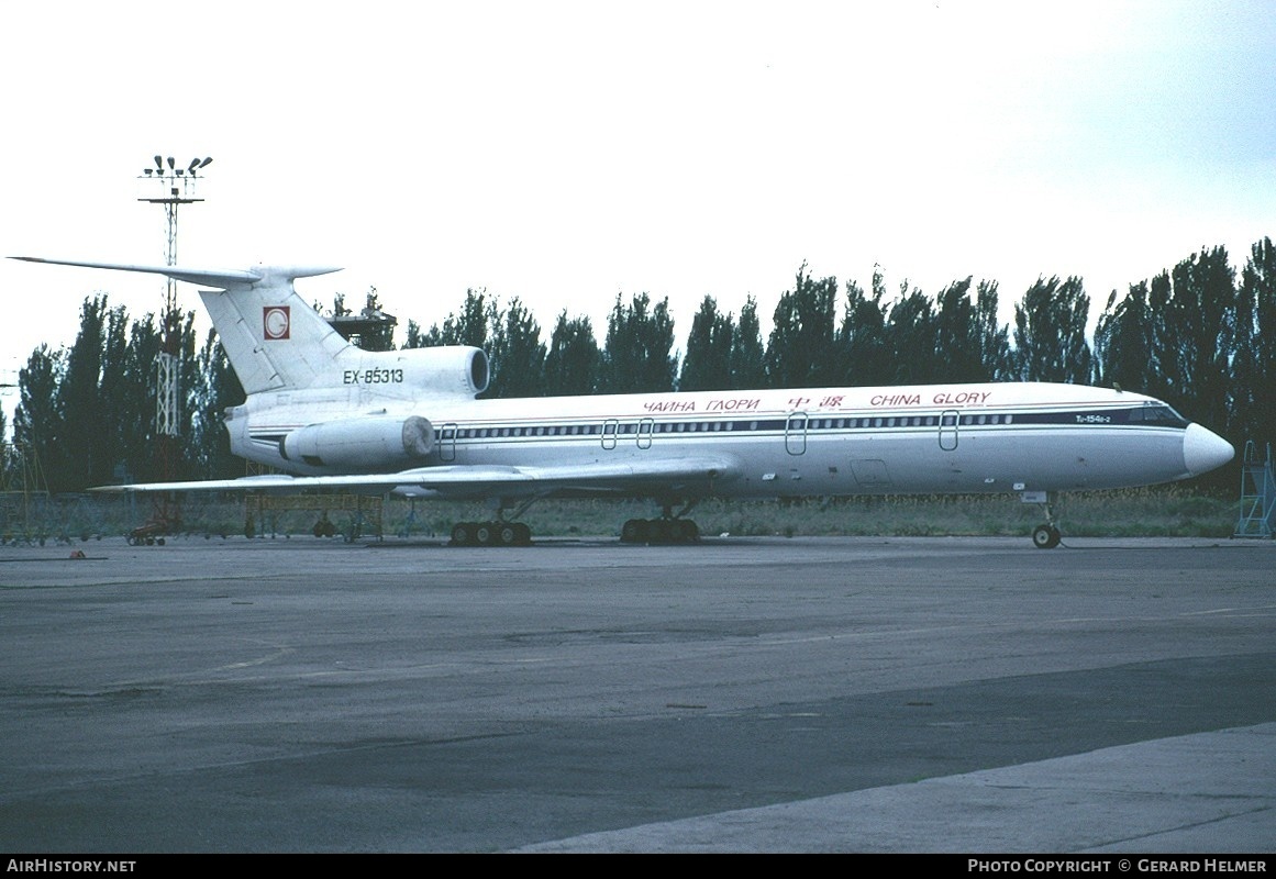 Aircraft Photo of EX-85313 | Tupolev Tu-154B-2 | China Glory Airlines | AirHistory.net #157396