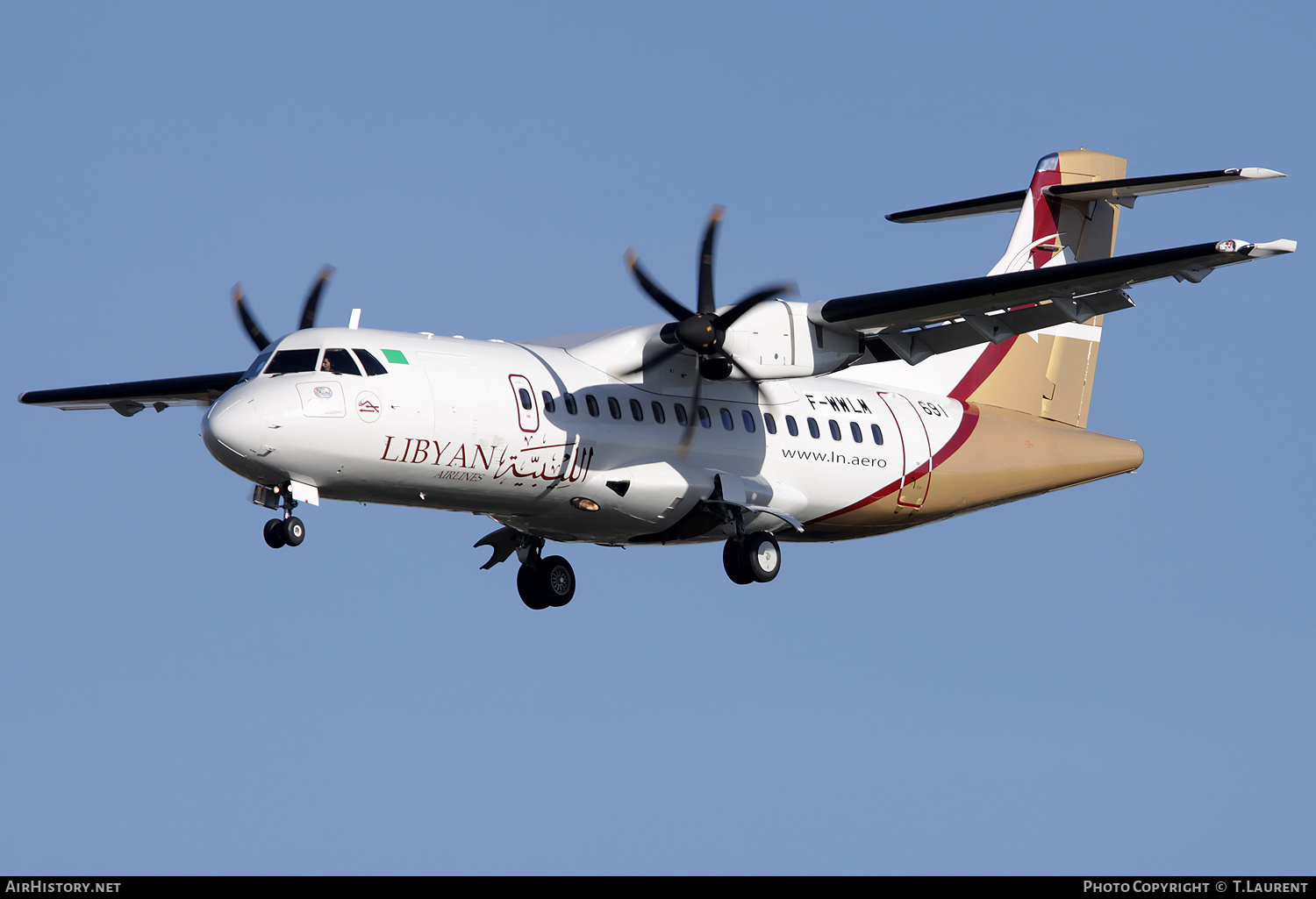 Aircraft Photo of F-WWLM | ATR ATR-42-500 | Libyan Airlines | AirHistory.net #157401