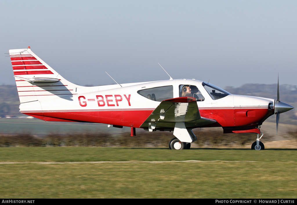 Aircraft Photo of G-BEPY | Rockwell Commander 112B | AirHistory.net #157404