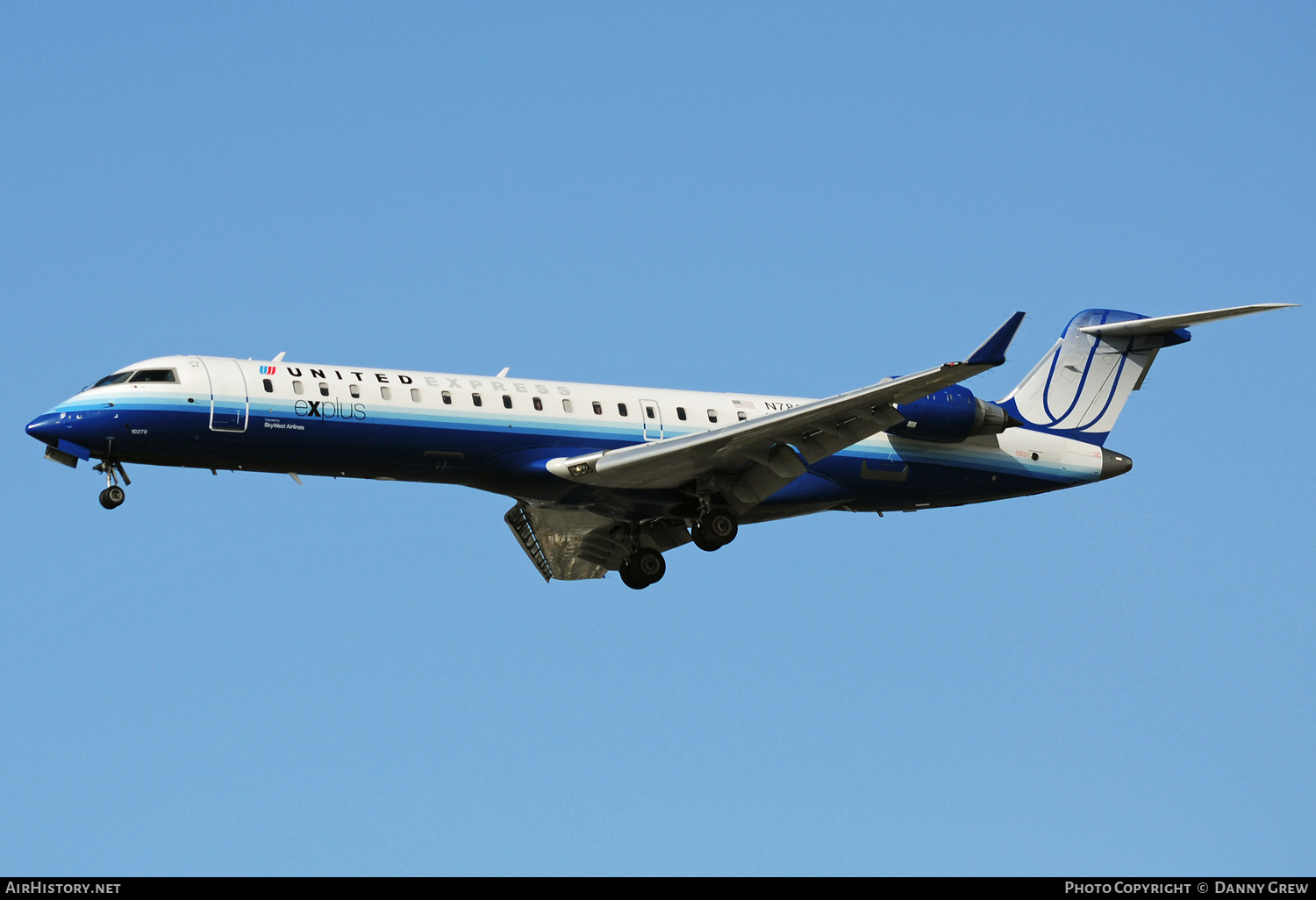 Aircraft Photo of N782SK | Bombardier CRJ-702ER NG (CL-600-2C10) | United Express | AirHistory.net #157427