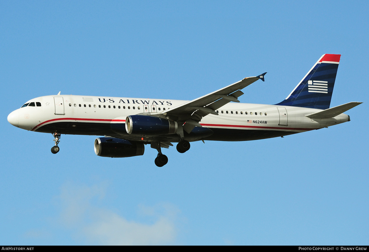 Aircraft Photo of N624AW | Airbus A320-231 | US Airways | AirHistory.net #157429