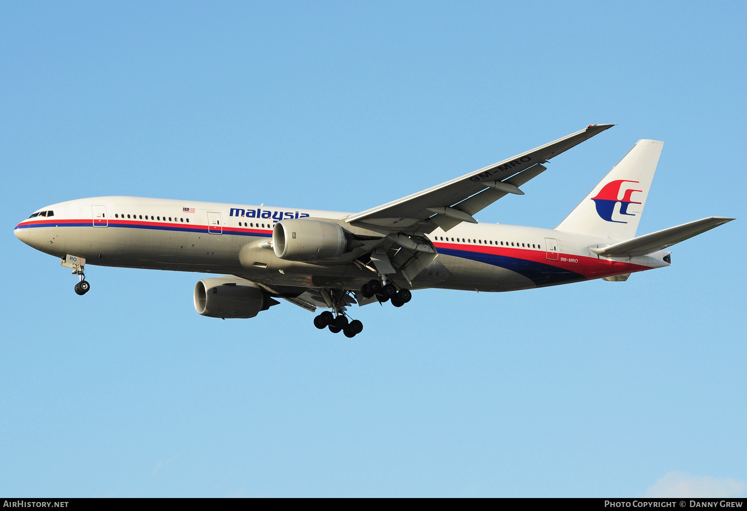 Aircraft Photo of 9M-MRO | Boeing 777-2H6/ER | Malaysia Airlines | AirHistory.net #157438