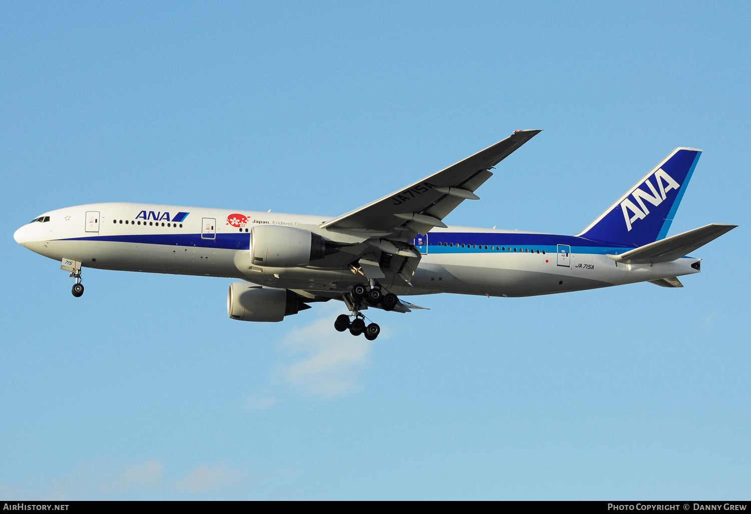 Aircraft Photo of JA715A | Boeing 777-281/ER | All Nippon Airways - ANA | AirHistory.net #157447