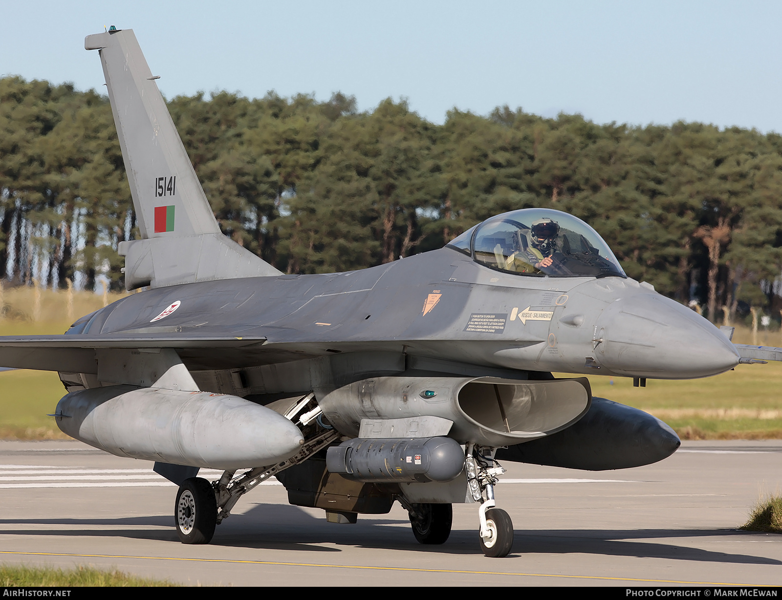 Aircraft Photo of 15141 | General Dynamics F-16A Fighting Falcon | Portugal - Air Force | AirHistory.net #157451