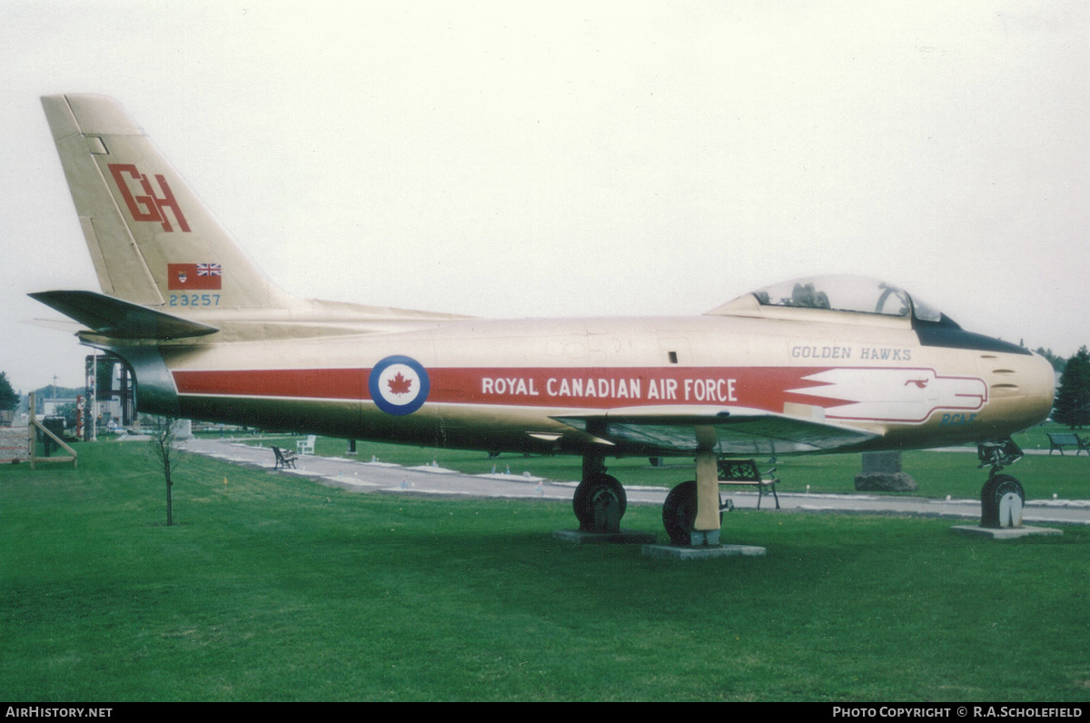 Aircraft Photo of 23257 | Canadair CL-13A Sabre 5 | Canada - Air Force | AirHistory.net #157466