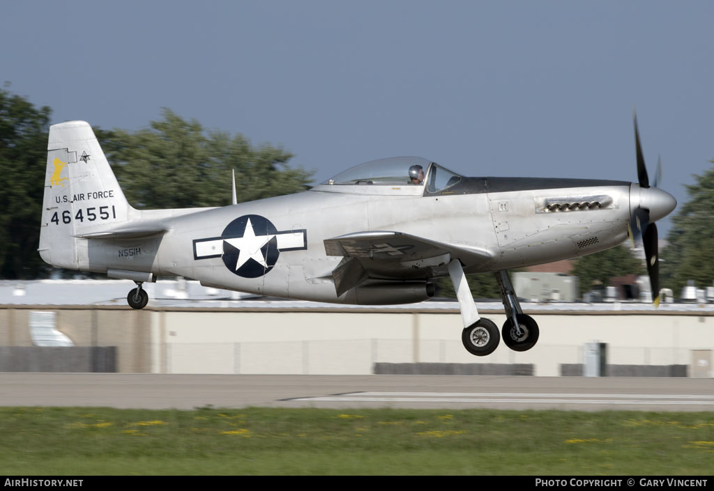 Aircraft Photo of N551H / 464551 | North American P-51H Mustang | USA - Air Force | AirHistory.net #157471