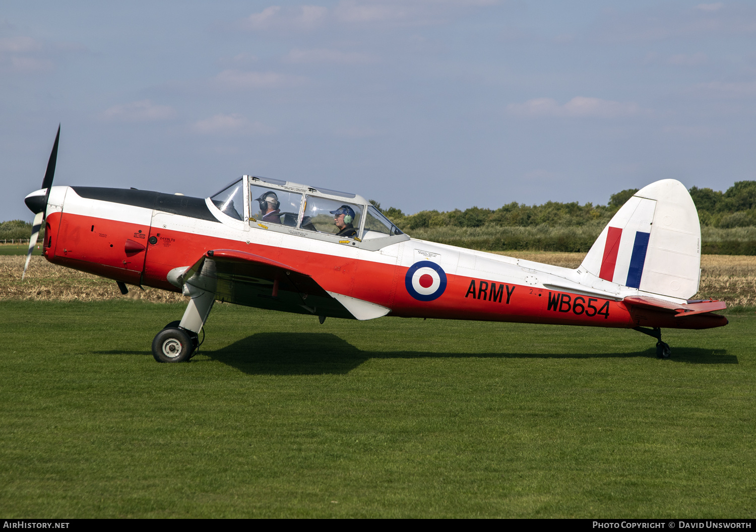 Aircraft Photo of G-BXGO / WB654 | De Havilland DHC-1 Chipmunk Mk22 | UK - Army | AirHistory.net #157472