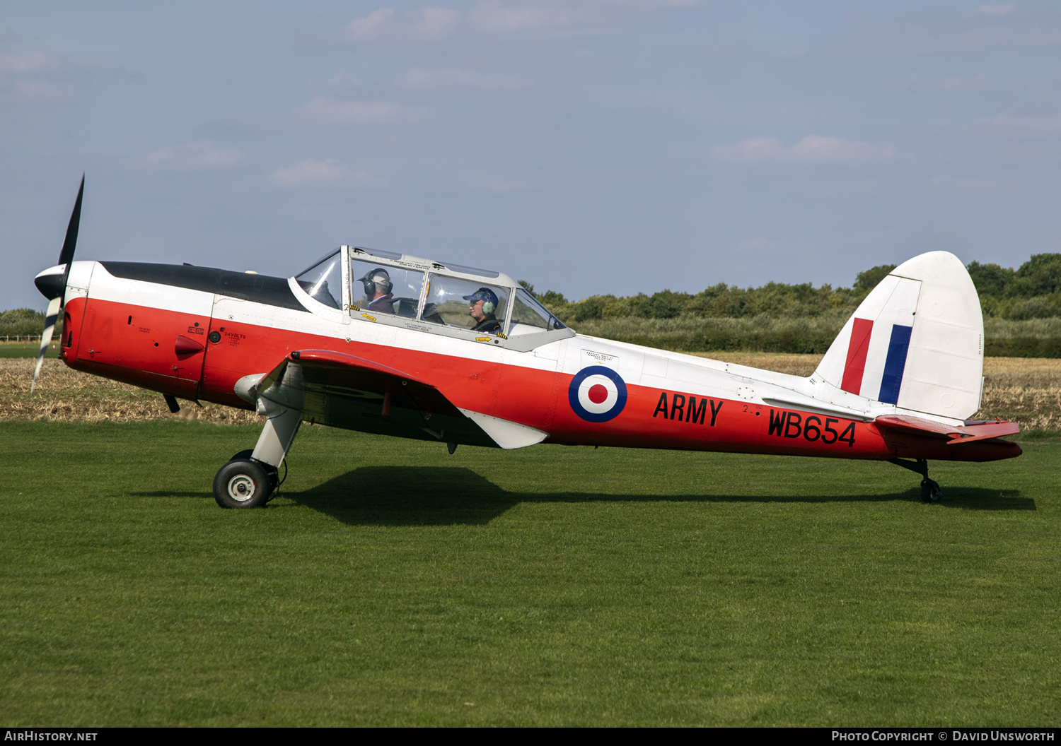 Aircraft Photo of G-BXGO / WB654 | De Havilland DHC-1 Chipmunk Mk22 | UK - Army | AirHistory.net