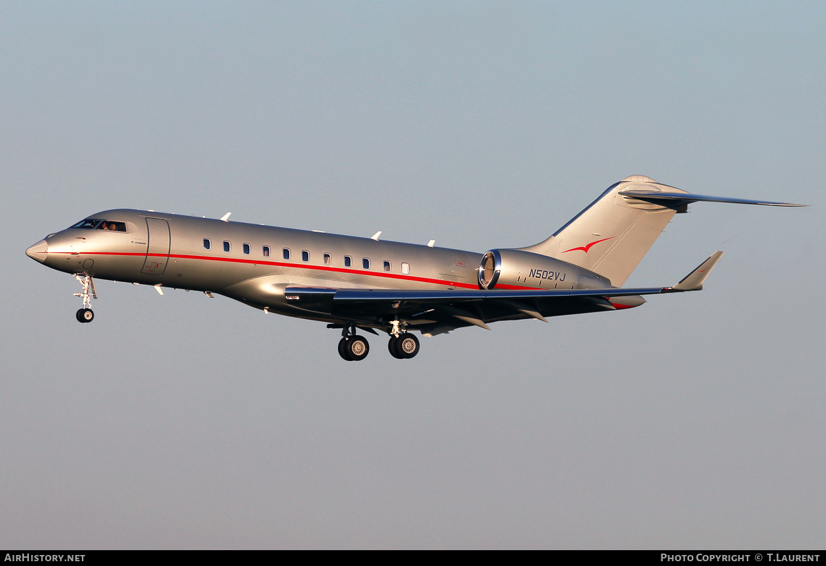 Aircraft Photo of N502VJ | Bombardier Global 5000 (BD-700-1A11) | AirHistory.net #157477