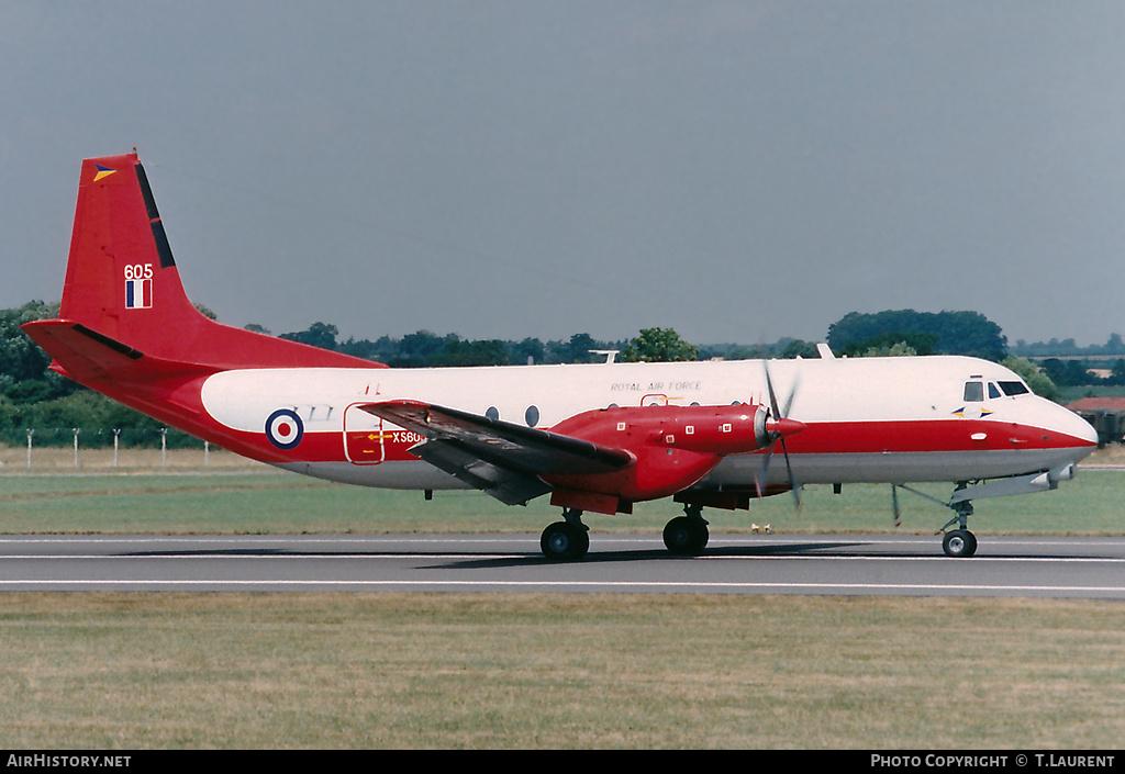 Aircraft Photo of XS605 | Hawker Siddeley HS-780 Andover E3 | UK - Air Force | AirHistory.net #157478