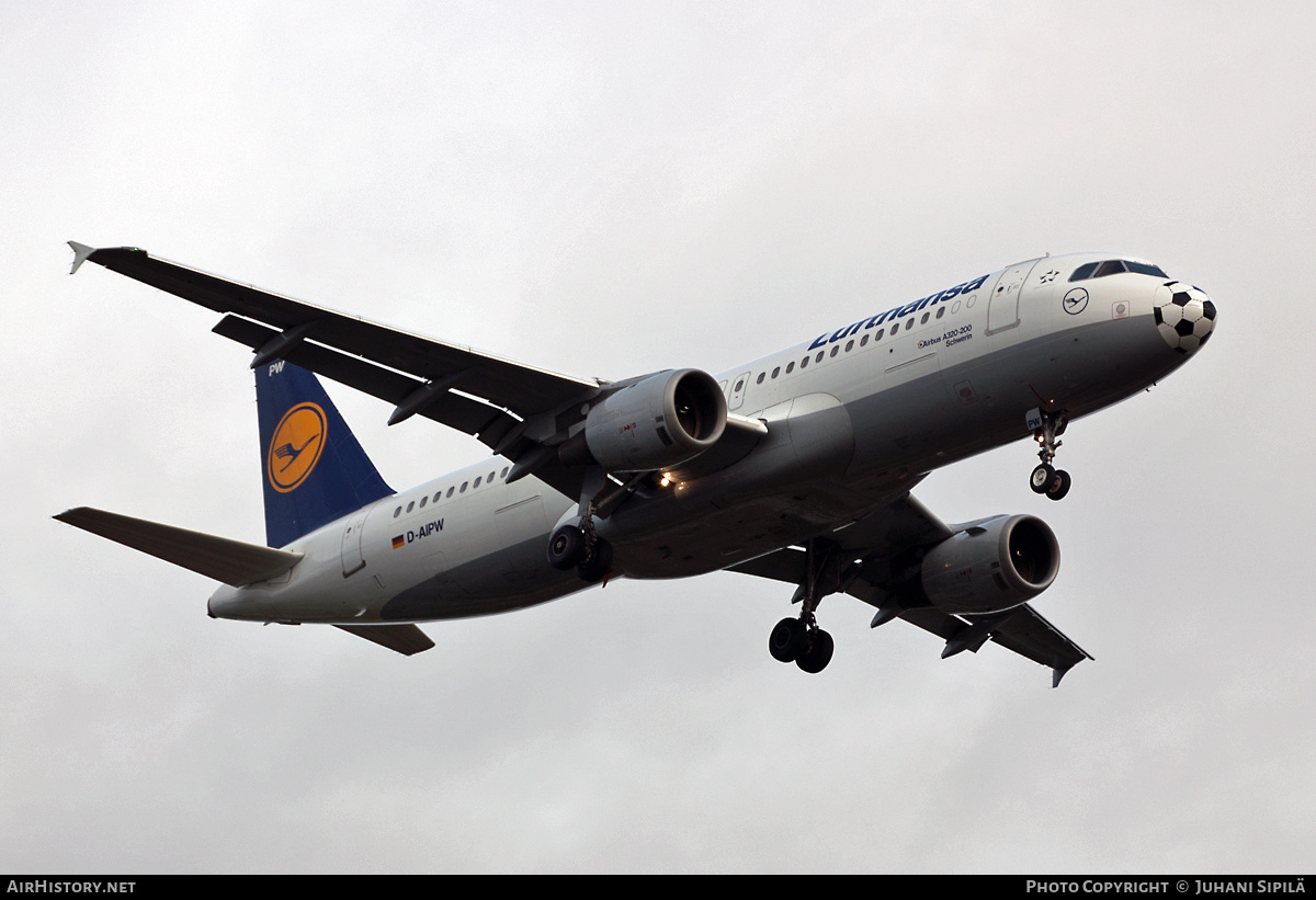 Aircraft Photo of D-AIPW | Airbus A320-211 | Lufthansa | AirHistory.net #157488