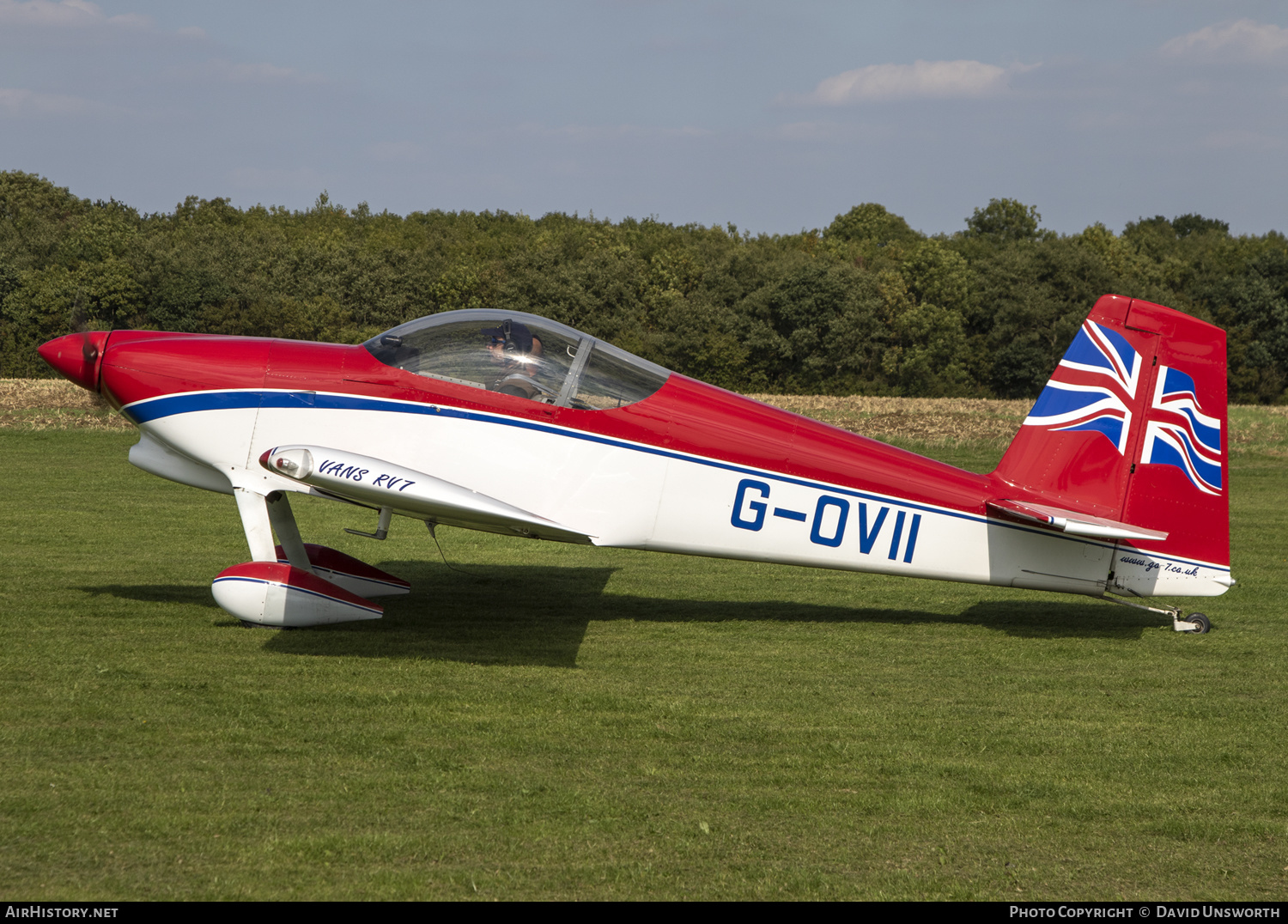 Aircraft Photo of G-OVII | Van's RV-7 | AirHistory.net #157505