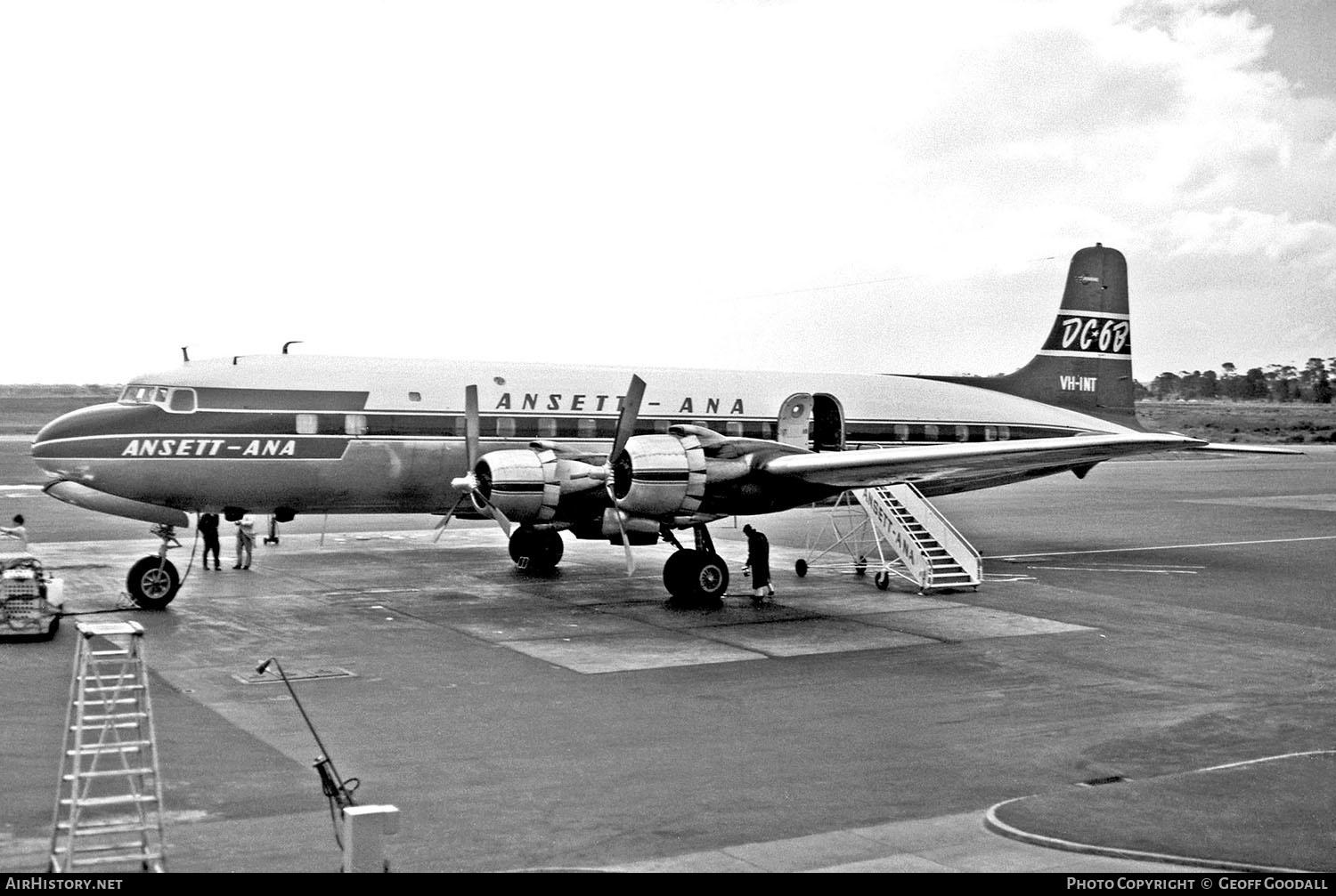 Aircraft Photo of VH-INT | Douglas DC-6B | Ansett - ANA | AirHistory.net #157534