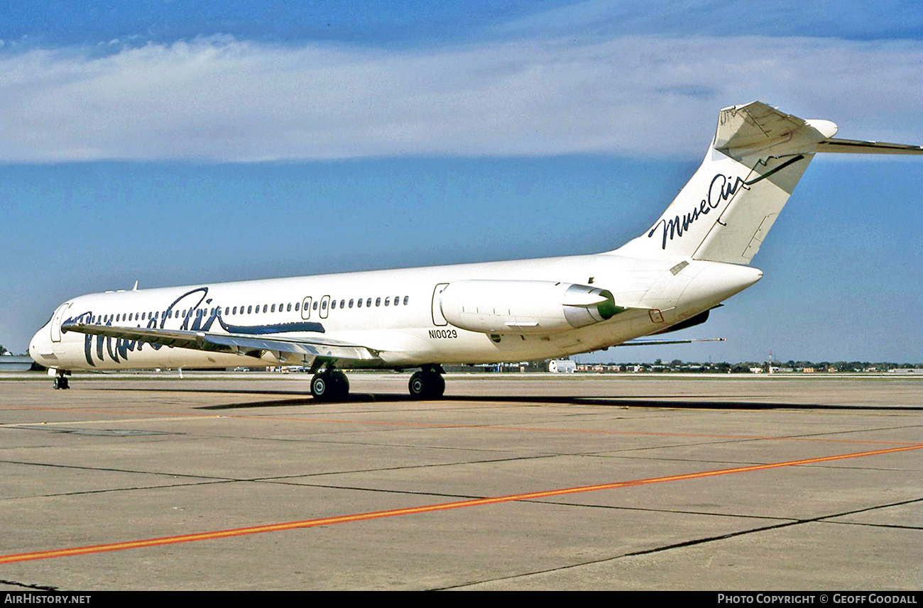 Aircraft Photo of N10029 | McDonnell Douglas MD-81 (DC-9-81) | Muse Air | AirHistory.net #157536