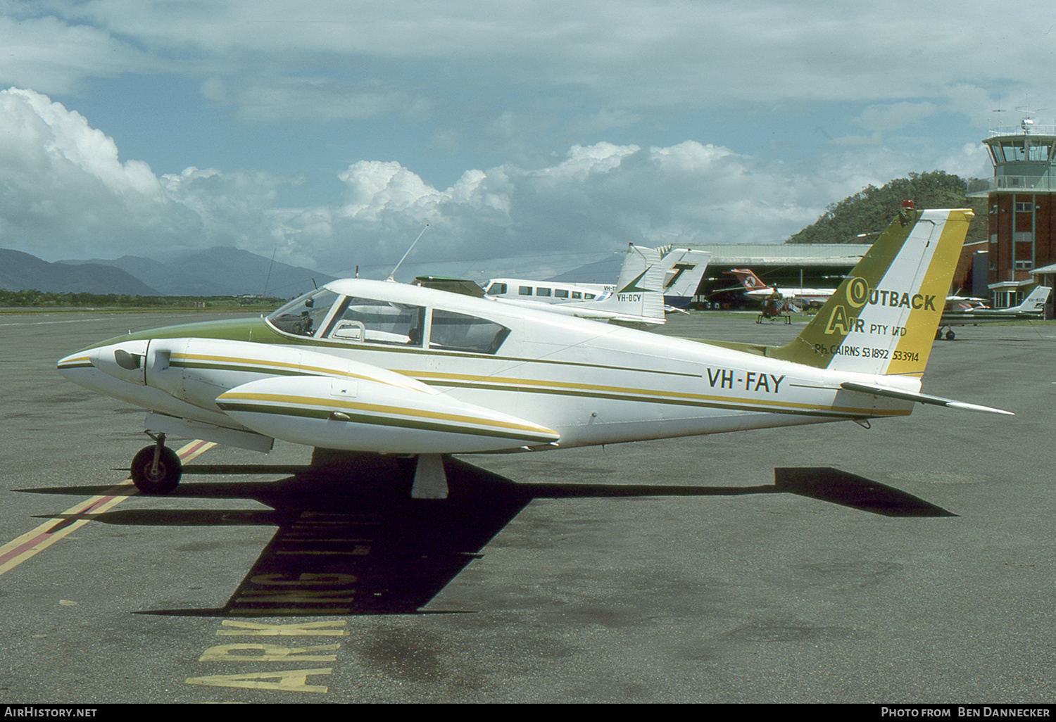 Aircraft Photo of VH-FAY | Piper PA-30-160 Twin Comanche | Outback Air Charter | AirHistory.net #157537
