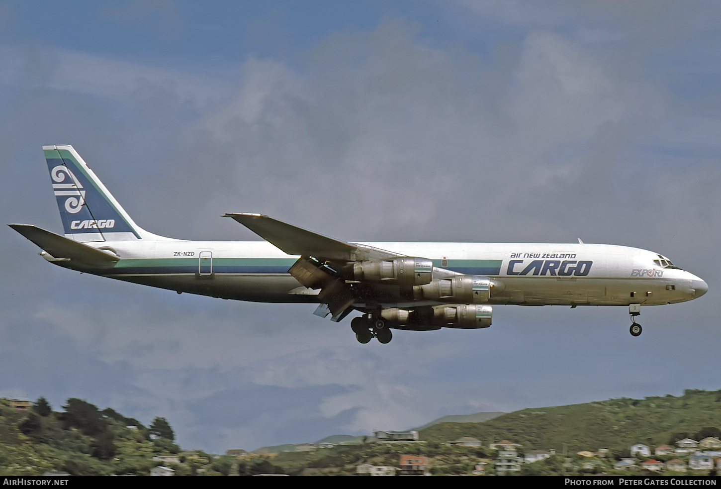 Aircraft Photo of ZK-NZD | McDonnell Douglas DC-8-54(F) | Air New Zealand Cargo | AirHistory.net #157540