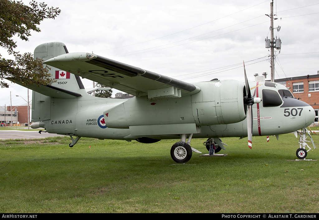 Aircraft Photo of 1507 Grumman CS2F 1 Tracker Canada Air Force AirHistory 157550
