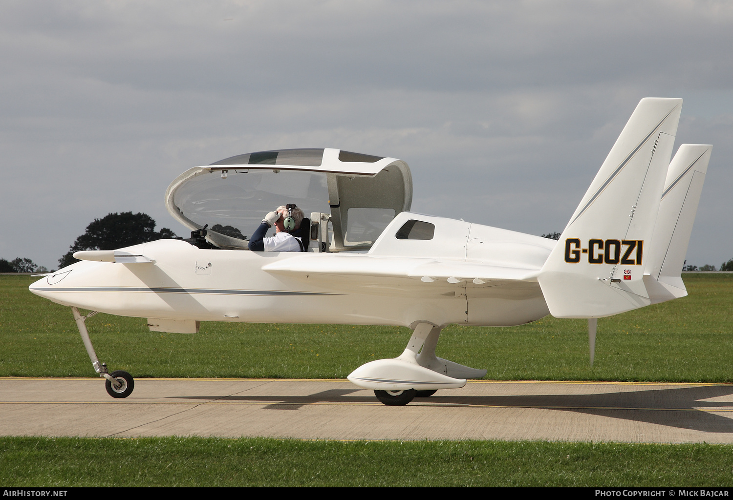 Aircraft Photo of G-COZI | Rutan Cozy MkIII | AirHistory.net #157559
