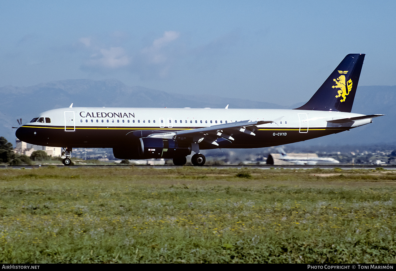 Aircraft Photo of G-CVYD | Airbus A320-231 | Caledonian Airways | AirHistory.net #157572