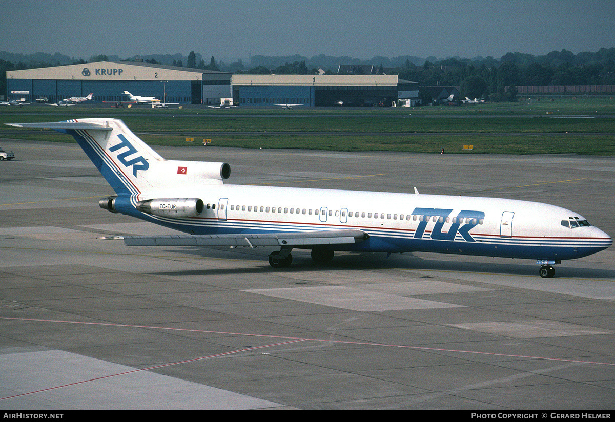 Aircraft Photo of TC-TUR | Boeing 727-230/Adv | TUR - European Airlines | AirHistory.net #157573