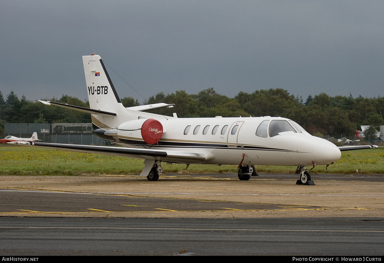 Aircraft Photo of YU-BTB | Cessna 550 Citation Bravo | AirHistory.net #157586