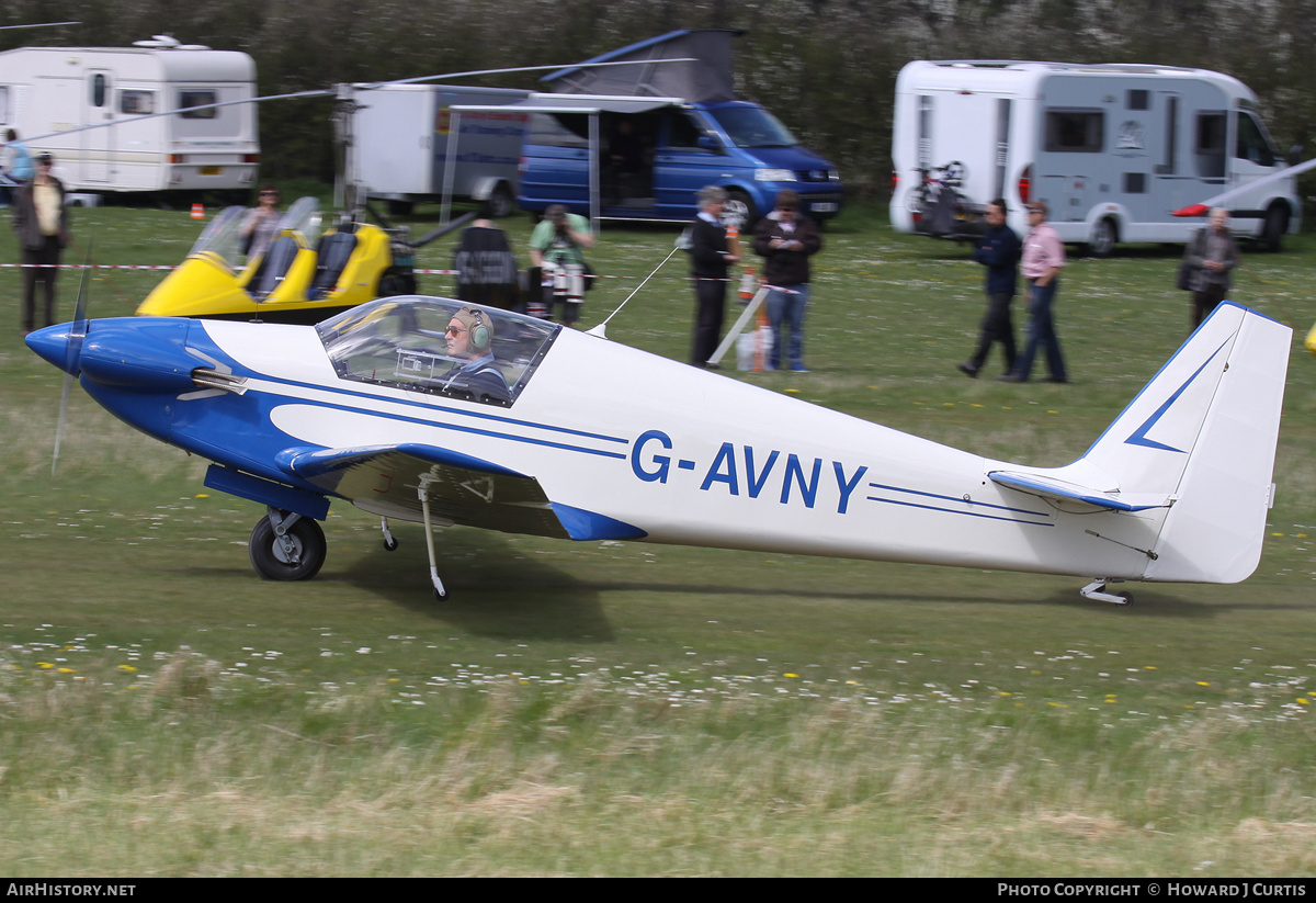 Aircraft Photo of G-AVNY | Sportavia-Pützer Fournier RF-4D | AirHistory.net #157587