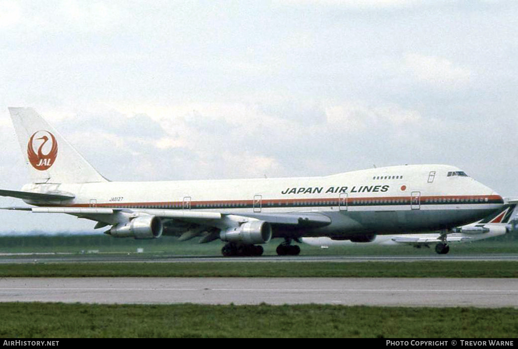 Aircraft Photo of JA8127 | Boeing 747-246B | Japan Air Lines - JAL | AirHistory.net #157598